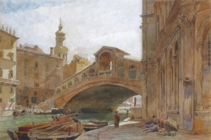 Landscape near a bridge
